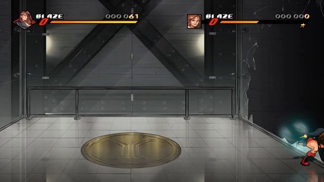 Streets of Rage 4 - Blaze(SoR 4) wall combo testing. смотреть онлайн
