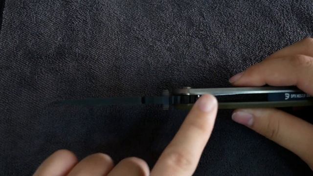 มีด DPX HEST/F CLASSIC D2 Tool Steel Blade, OD Green G10 and Titanium Handles (DPHSF008) смотреть онлайн