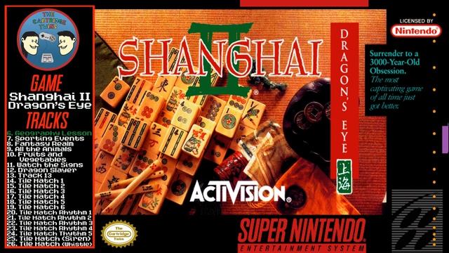 Shanghai II: Dragon's Eye - SNES OST смотреть онлайн