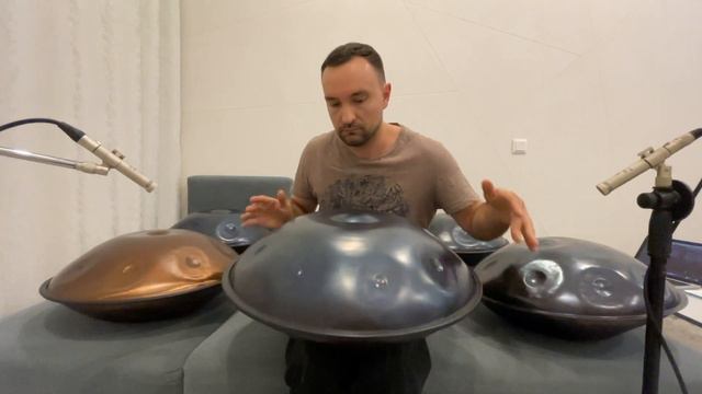 A2 minor 13 Handpan (Hang) Хэндпан (Ханг) смотреть онлайн