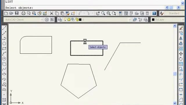 AutoCAD - List command смотреть онлайн