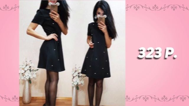 Одежда с AliExpress - Красивое платье с бисером смотреть онлайн