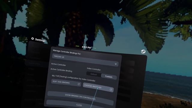 How to create steamVR bindings e.g. Tarzan VR with Cybershoes смотреть онлайн