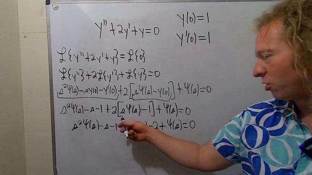 How to Solve a Differential Equation using Laplace Transforms Example with y'' + 2y' + y = 0 смотреть онлайн