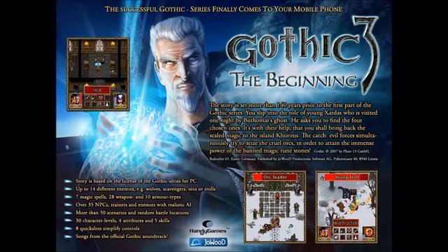Gothic 3: The Beginning Soundtrack - Intro Video Theme смотреть онлайн