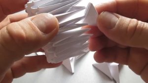 СОВА 3D. Модульное Оригами Своими Руками. Видео