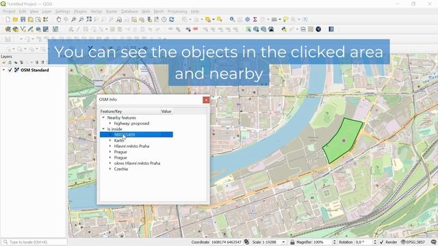 OSMInfo – Get features from OpenStreetMap database at the location смотреть онлайн