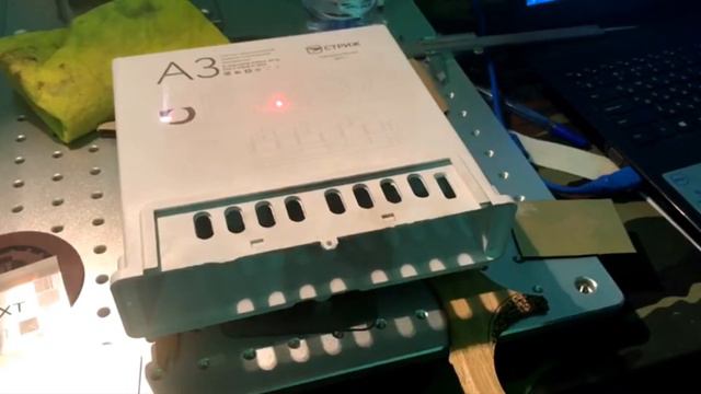 Прожиг номера на корпусе электросчетчика А3Split смотреть онлайн