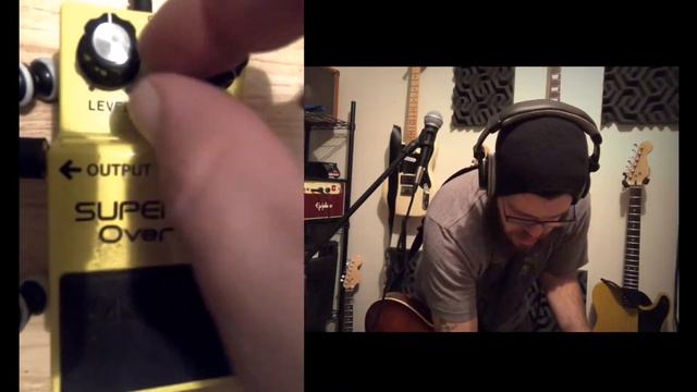 Vintage Boss Super OverDrive SD-1 Demo смотреть онлайн