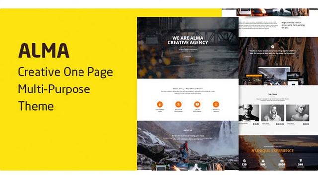 Alma — Parallax One Page Multi-Purpose Theme | Themeforest Website Templates and Themes смотреть онлайн