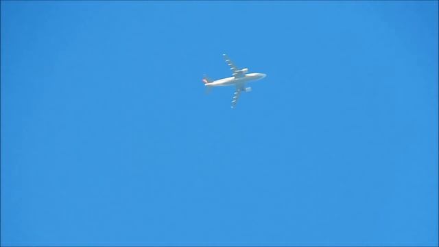Turkish Airlines A310-300F Overflight [FullHD] | Nikon L820 смотреть онлайн