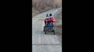 Самодельная детская бензиновая машинка