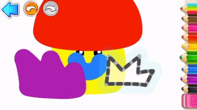 Грибок! Мультик для малышей! Рисование. смотреть онлайн