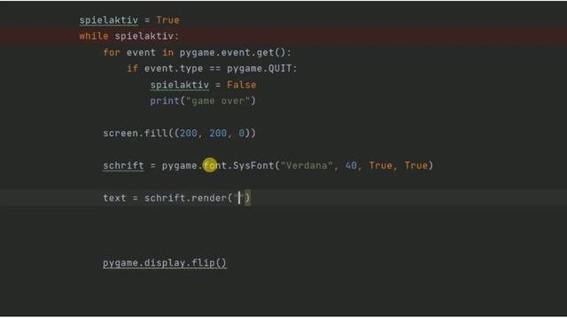 Python | PYGAME - Text | смотреть онлайн