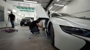 ОЖИВЛЕНИЕ BMW I8. Оторвало дверь! Что выгоднее БМВ i8 или Audi r8?