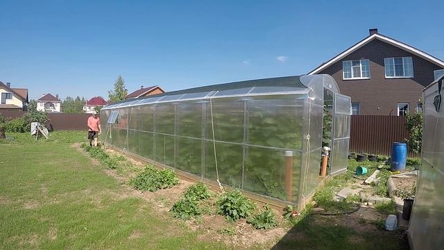 защита теплицы от перегрева в жаркие дни, затеняющая сетка, какую выбрать смотреть онлайн