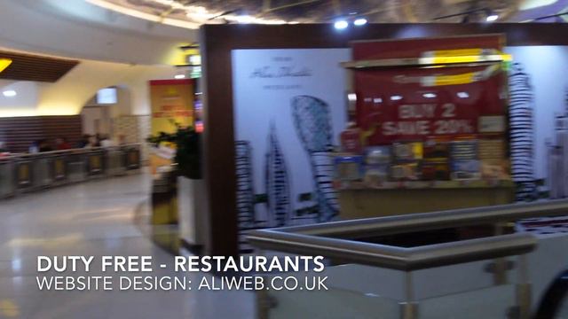 Abu Dhabi International Airport (AUH) Terminal 1 - 🇦🇪 UAE - Walking & Boarding Tour