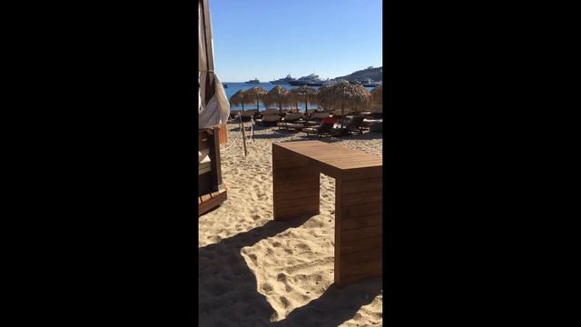 Platis Gialos beach, Mykonos,Greece / Πλατύς Γιαλός Μύκονος Ελλάδα смотреть онлайн