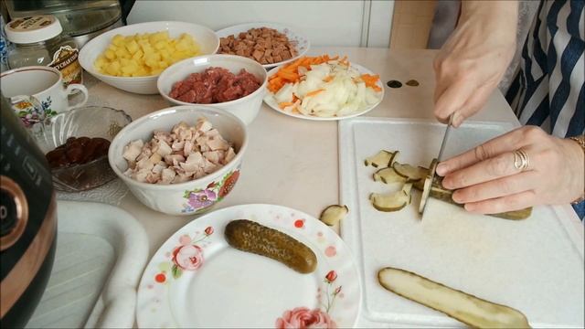 Суп солянка в мультикухне REDMOND RMK - CB391S #Мамачоли смотреть онлайн