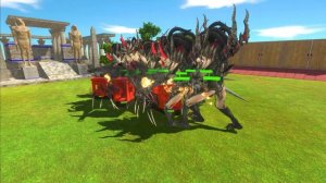 Who Is The Strongest Demon - Titanus Red VS Black Demon - Animal Revolt Battle Simulator