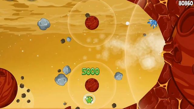 Angry Birds Space - Level 5-8 Red Planet 3 Star Walkthrough | WikiGameGuides смотреть онлайн