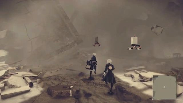 Nier Automata - 18 Adam (9S) PC gameplay 2019 (F.A.R mod) смотреть онлайн