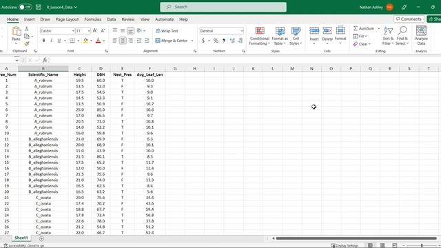 R Basics - Lesson 4 - Importing and Sorting Data from Excel смотреть онлайн