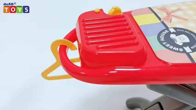 deAO Laundry Cleaning Playset Wash Day Launderette Washing Machine Iron Set with Sound and Light-PH смотреть онлайн