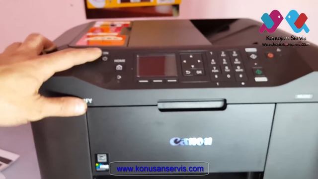 Canon 2050 Kartuş Çıkarma Ve Değiştirme