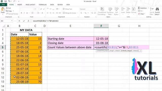 How Do I Countif Between Two Dates смотреть онлайн