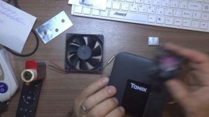 Android ТВ приставка Tanix TX3 mini. Установка принудительного охлаждения процессора.