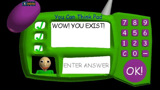 Baldi's basics in birthday bash year 1 прохождение на Андроид часть 2 смотреть онлайн