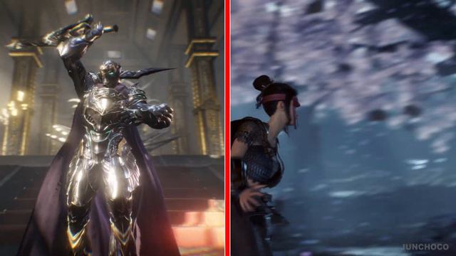 STRANGER OF PARADISE: FINAL FANTASY ORIGIN vs NIOH 2 REMASTER PS5 Comparison смотреть онлайн