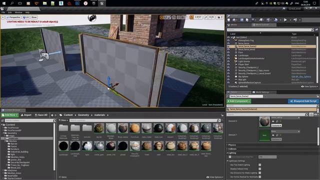 Unreal Engine 4 - Материал с прозрачностью смотреть онлайн