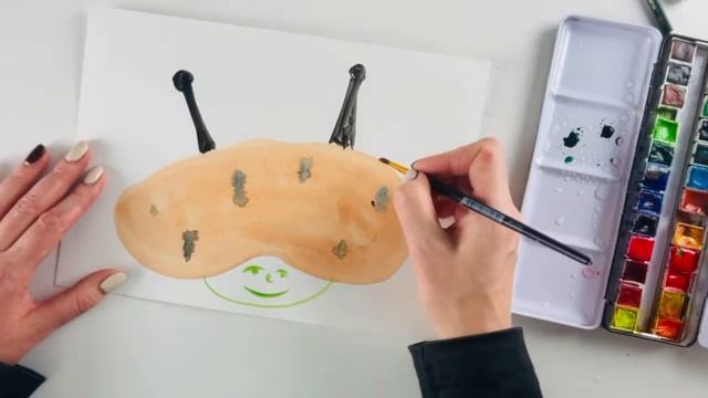 Как нарисовать карикатуру? Для детей 5-8 лет. Рисование для детей. Урок ИЗО детской карикатуры. смотреть онлайн