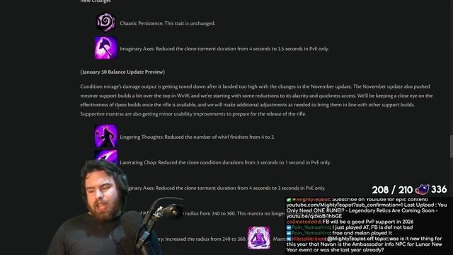 Will These BONUS BALANCE CHANGES Save Mirage? - January 30 Balance Patch Analysis смотреть онлайн