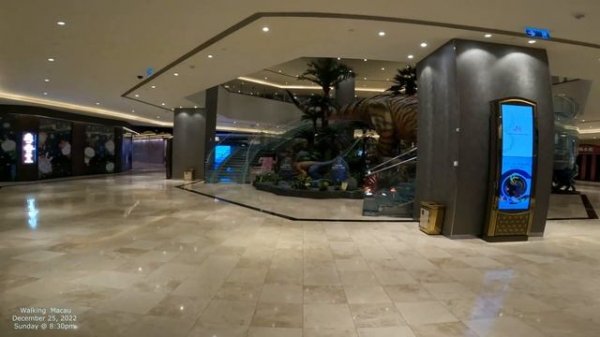 [4K] Walking Macau Casinos: STUDIO CITY CASINO