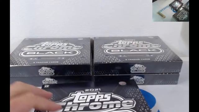 2021 Topps Chrome Black Case Break (12 Hobby Boxes) PYT #1 смотреть онлайн