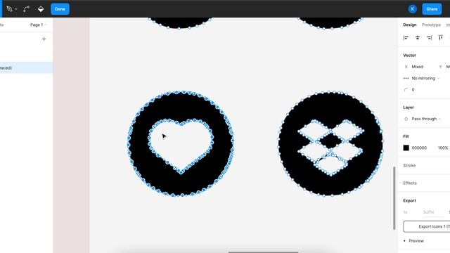 Extract Out Image/Items From Vector or Traced Image on Figma смотреть онлайн