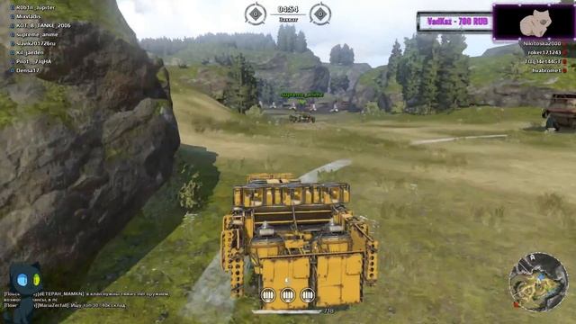 [ Crossout ] Нагиб в обновлении 0.9.110/ ДНЕВНОЙ СТРИМ / Смотрим крафты / Завтра День Рождение ! / смотреть онлайн