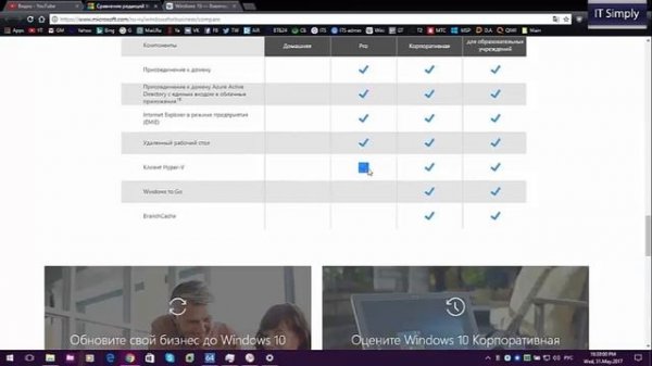 В Windows 10 какие версии бывают
