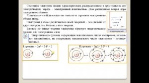 Химия-8. Параграф 31. Строение электронной оболочки атомов.