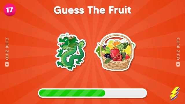 Guess The FRUIT By Emoji | Emoji Quiz смотреть онлайн