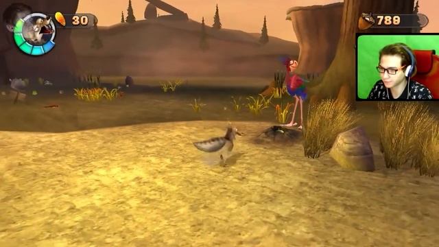 БОЛОТНЫЕ ОРЕХИ (Ice Age 2: The Meltdown Прохождение #8) смотреть онлайн