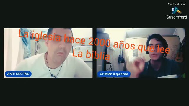 Debate jesús Ferreira vs Cristian izquierdo ¿cómo interpretar la biblia? ¿la iglesia o cada quien? смотреть онлайн
