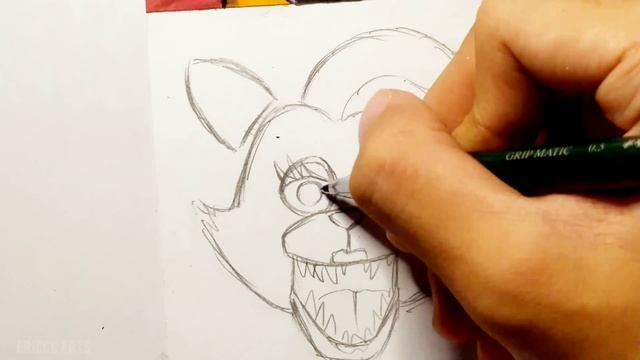 Drawing Freddy, Chica, Roxanne, and Monty - Five Nights at Freddy's : Security Breach смотреть онлайн