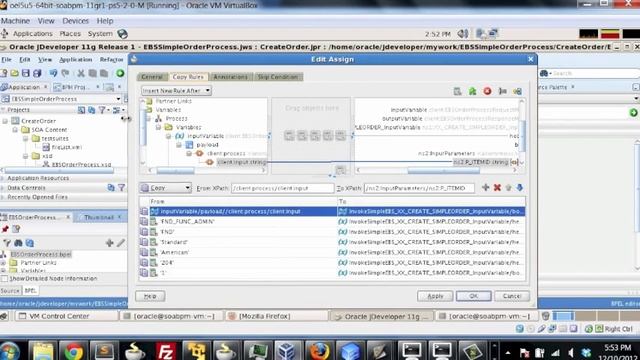 EBS Order Entry with WebCenter Portal via BPEL and SOA Gateway смотреть онлайн