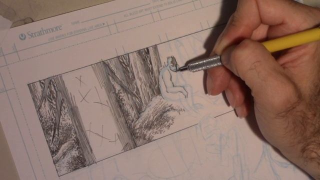 Talking Comics and Art with Aaron Lopresti Episode 5: Comic Penciling Demonstration. смотреть онлайн