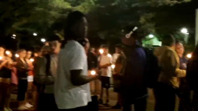 Coach Brad Barton's one year memorial vigil смотреть онлайн