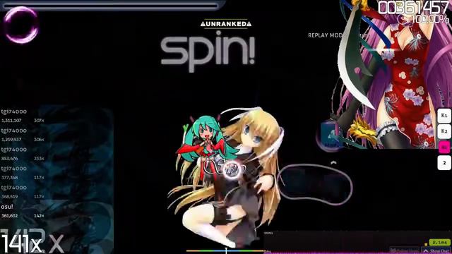 [osu!SkinCorruptor] toby fox - Bonetrousle [Hard] смотреть онлайн